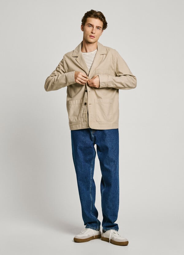 Pepe Jeans sobrecamisa bolsillos parche fit regular Rebajas online