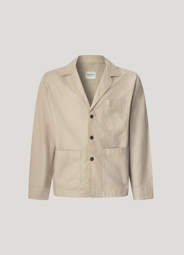 Pepe Jeans sobrecamisa bolsillos parche fit regular Rebajas online
