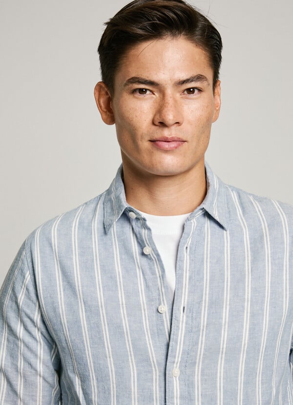 Pepe Jeans camisa rayas fit regular Últimos 3 días