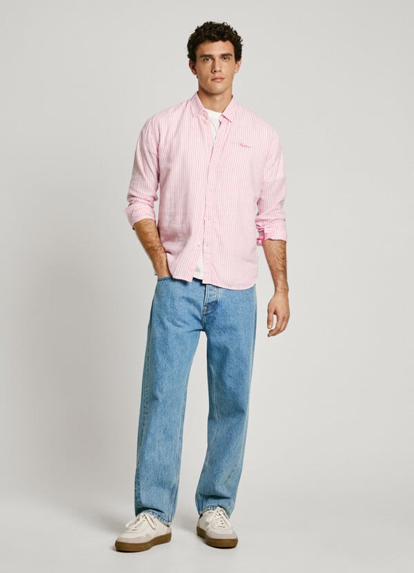 Pepe Jeans camisa rayas fit regular Últimos 2 días