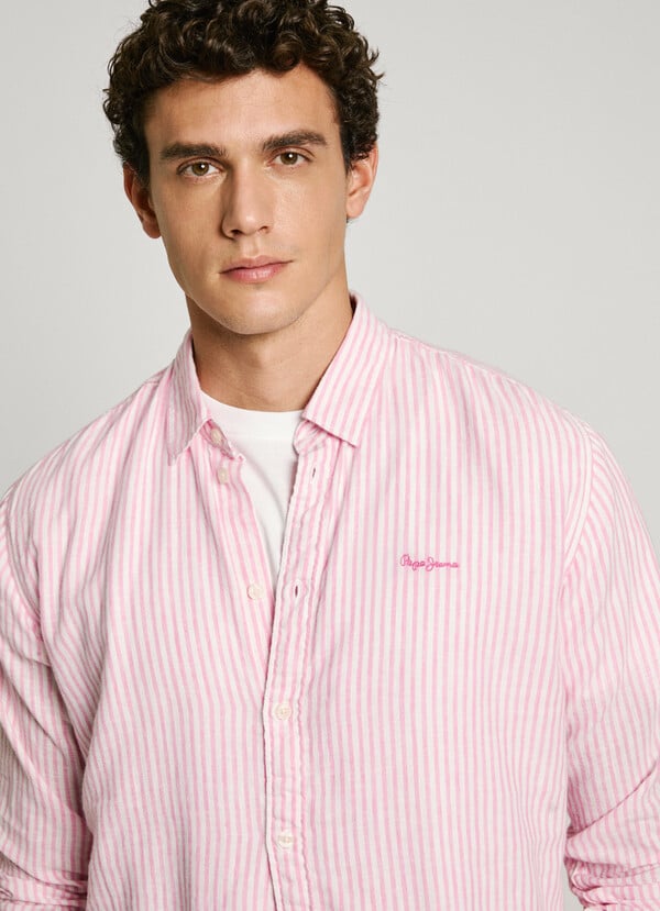 Pepe Jeans camisa rayas fit regular Últimos 2 días