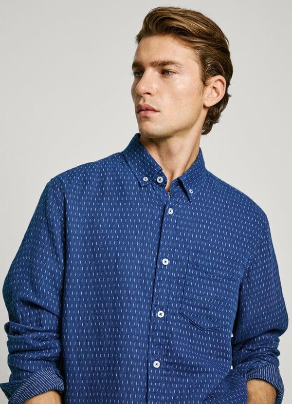 Pepe Jeans camisa estampada fit regular Promoción por tiempo limitado