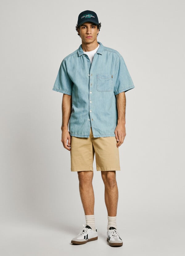 Pepe Jeans camisa denim fit relaxed Solo queda un día