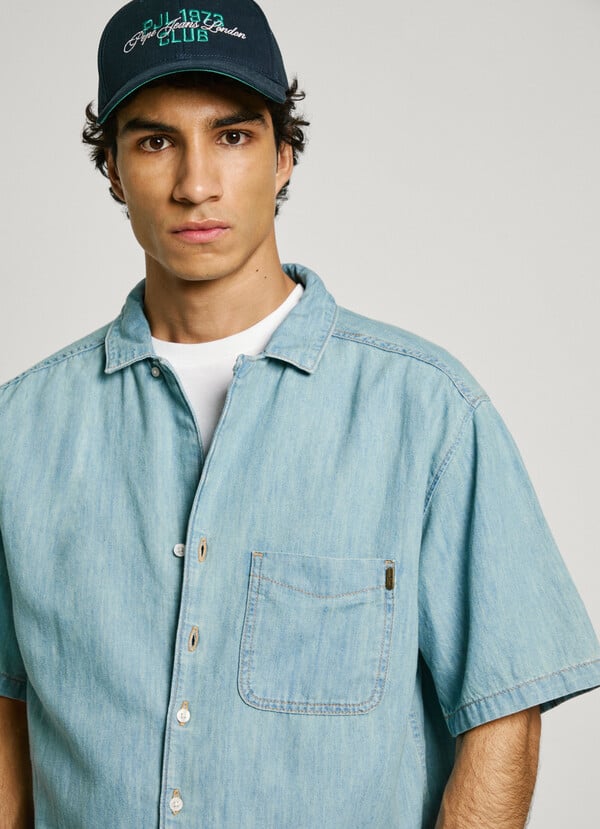 Pepe Jeans camisa denim fit relaxed Solo queda un día