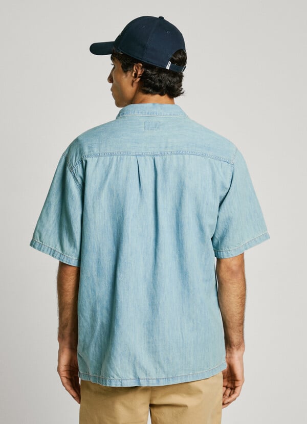 Pepe Jeans camisa denim fit relaxed Solo queda un día