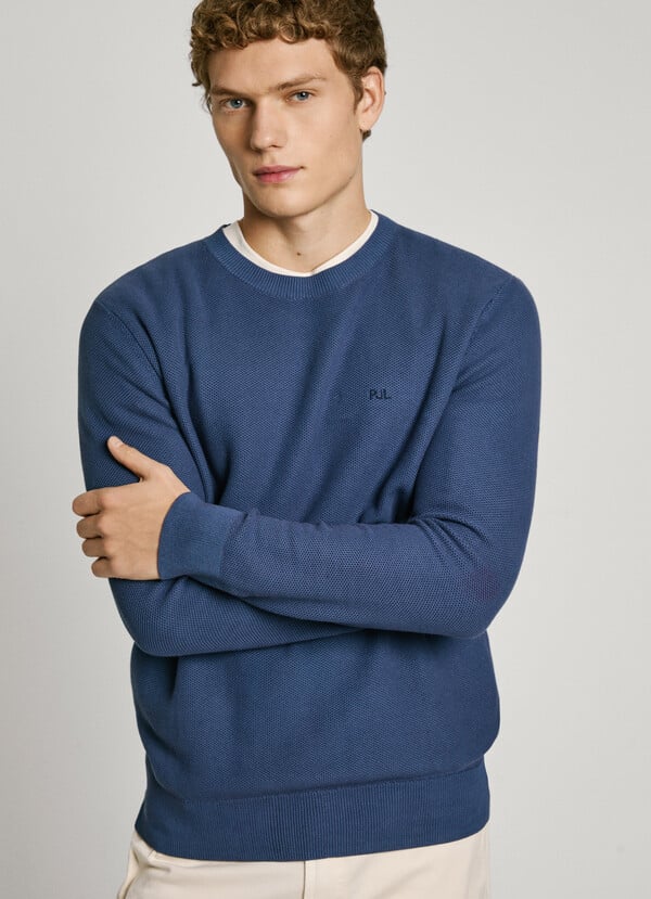 Pepe Jeans jersey de punto piqué En oferta