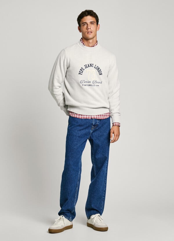 Pepe Jeans jersey de punto fit relaxed Descuentos del mes