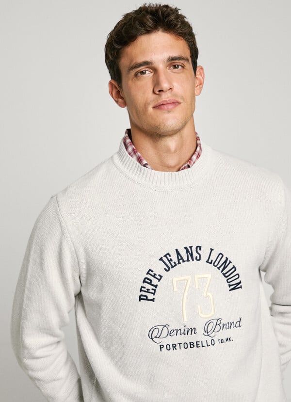 Pepe Jeans jersey de punto fit relaxed Descuentos del mes