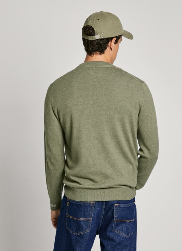 Pepe Jeans jersey cuello redondo fit regular Última moda