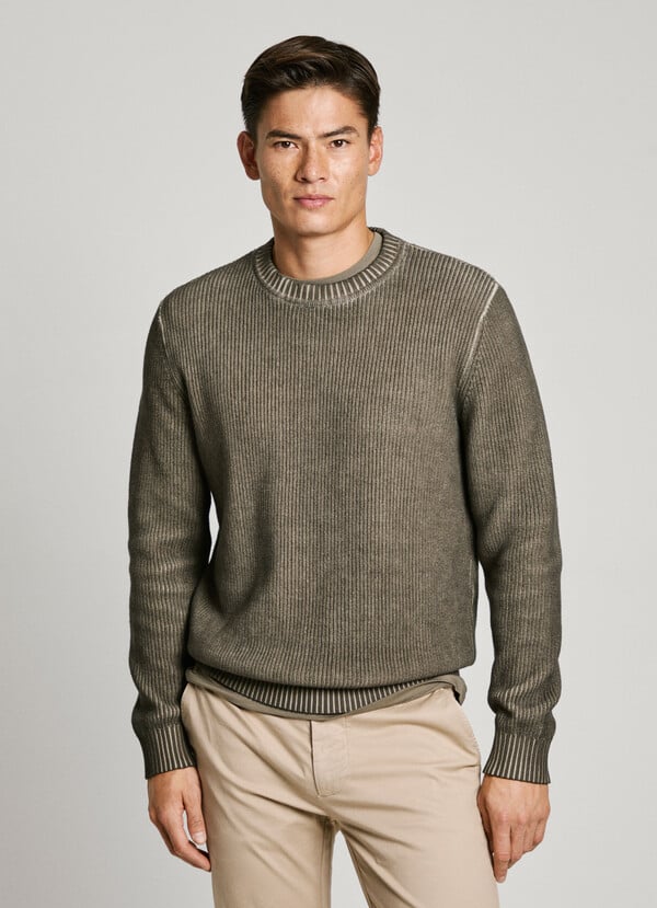 Pepe Jeans jersey de punto cuello redondo Descuento por venta flash