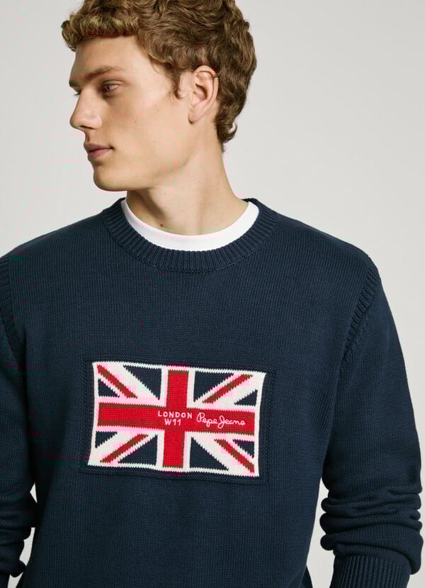 Pepe Jeans jersey de punto fit regular Ofertas de temporada