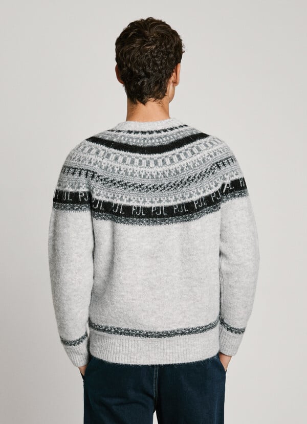 Pepe Jeans jersey punto fairisle Ofertas especiales