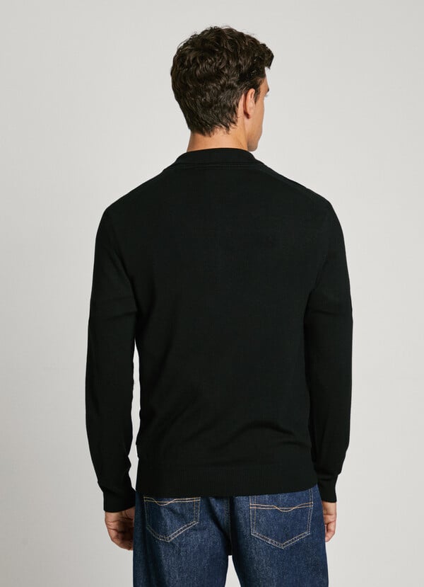 Pepe Jeans polo con cremallera fit regular Rebajas de fin de temporada