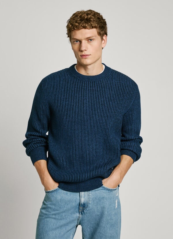 Pepe Jeans jersey punto cuello redondo Precio ultrabajo