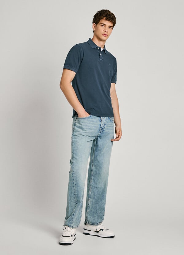 Pepe Jeans polo piqué fit slim En línea