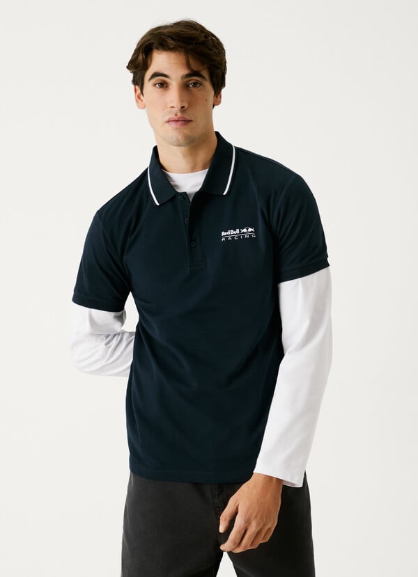 Pepe Jeans polo piqué logo estampado
