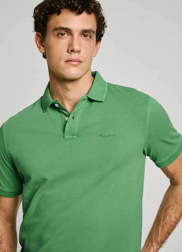 Pepe Jeans polo piqué fit slim Rebajas de fábrica