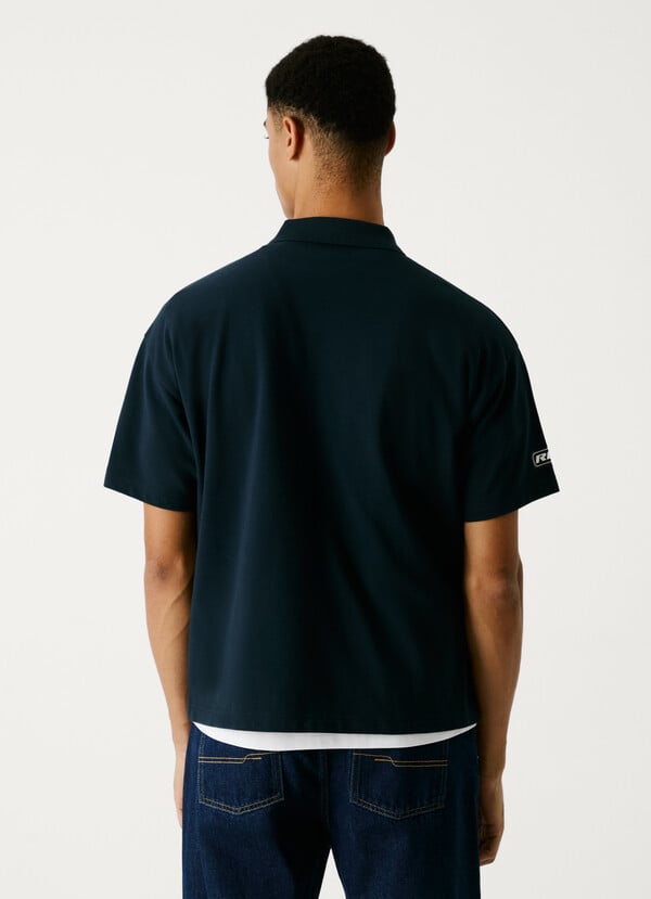 Pepe Jeans polo piqué logo estampado Ventas relámpago