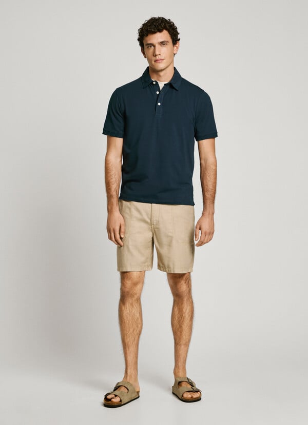 Pepe Jeans polo tejido elástico fit slim Mejor oferta