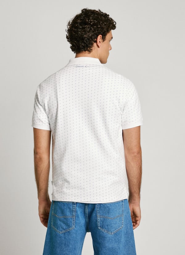 Pepe Jeans polo piqué estampado fit slim Rebajas online