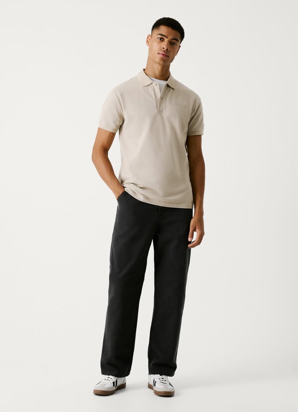 Pepe Jeans polo piqué espalda estampada Rebajas top