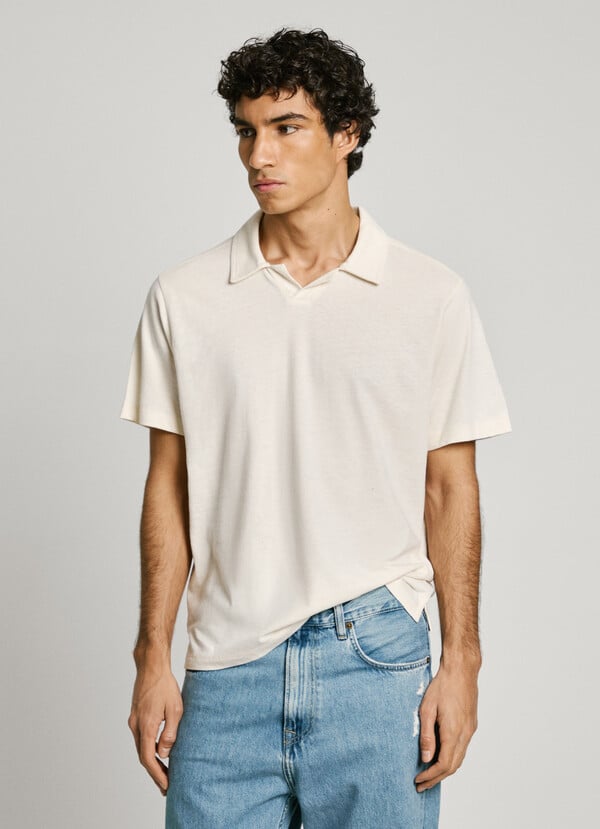 Pepe Jeans polo cuello en v Último día