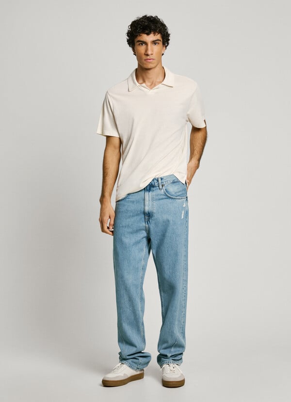 Pepe Jeans polo cuello en v Último día