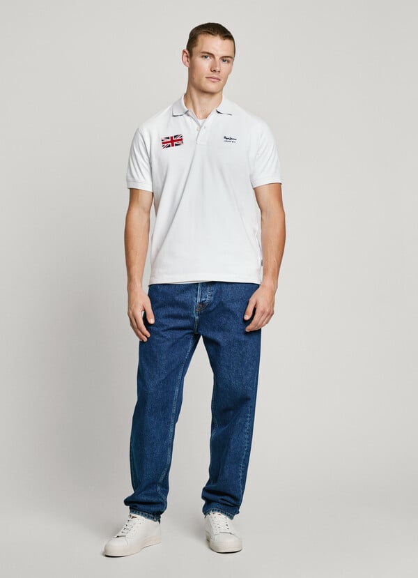 Pepe Jeans polo piqué union jack bordado Solo hoy