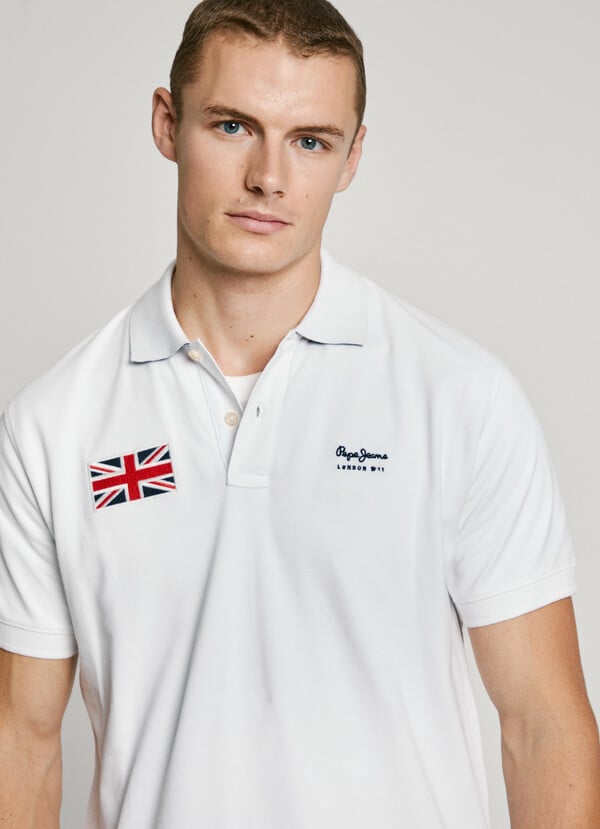 Pepe Jeans polo piqué union jack bordado Solo hoy