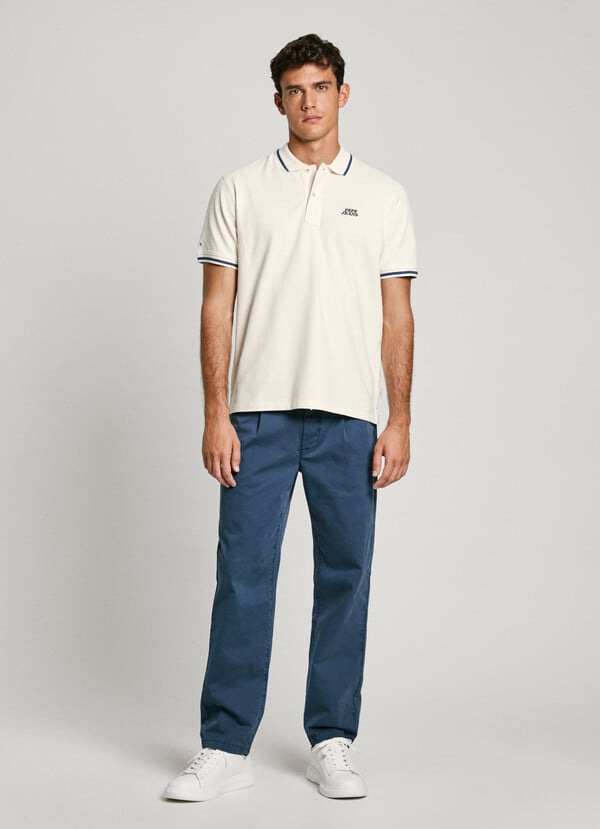 Pepe Jeans polo piqué fit regular Liquidación