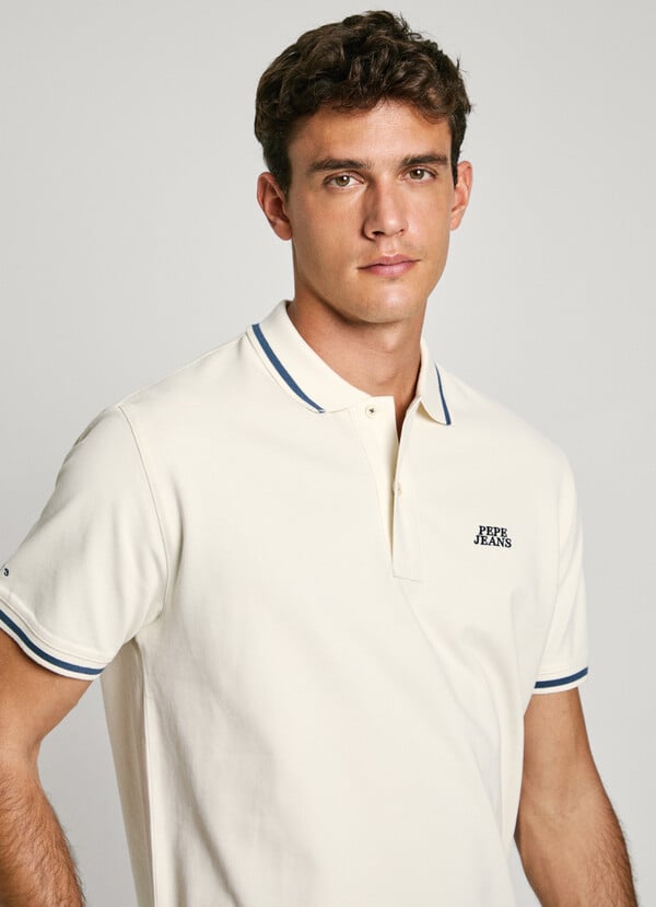 Pepe Jeans polo piqué fit regular Liquidación