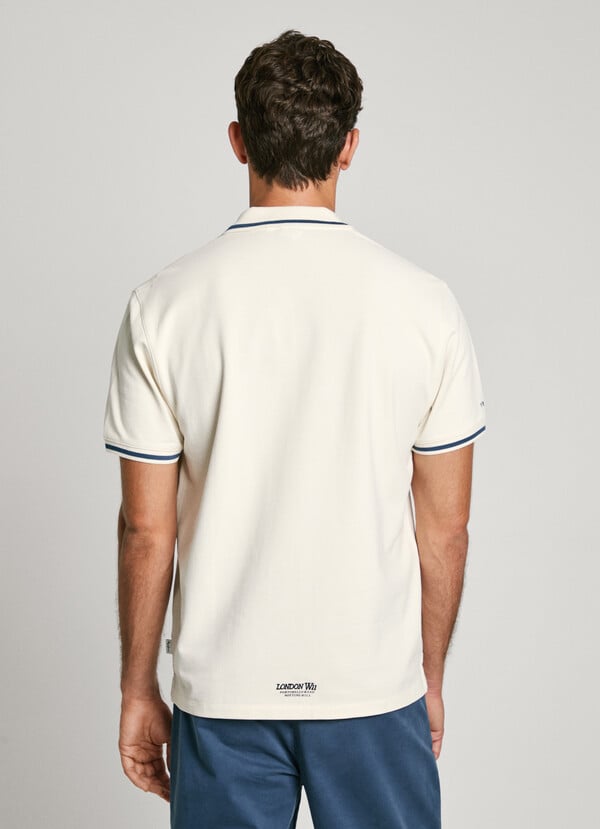 Pepe Jeans polo piqué fit regular Liquidación