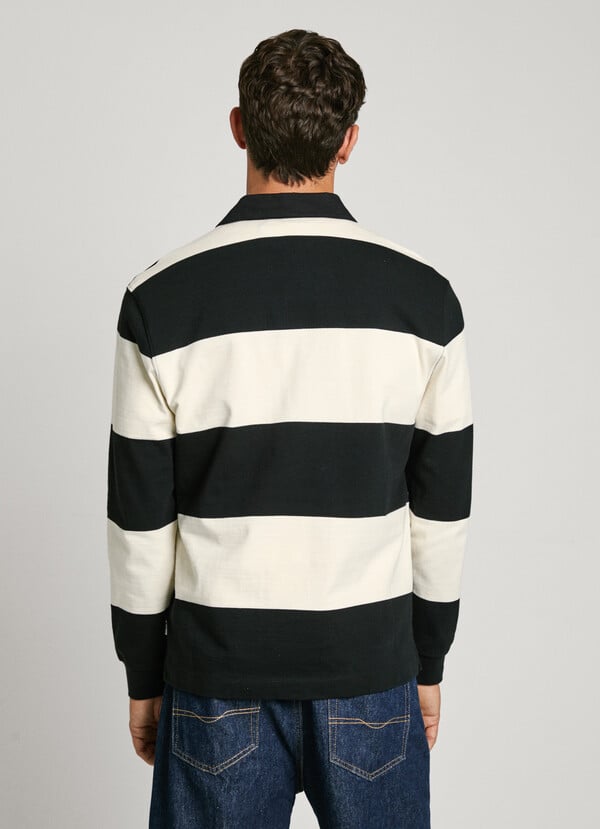 Pepe Jeans polo manga larga rayas fit relaxed Tienda de fábrica