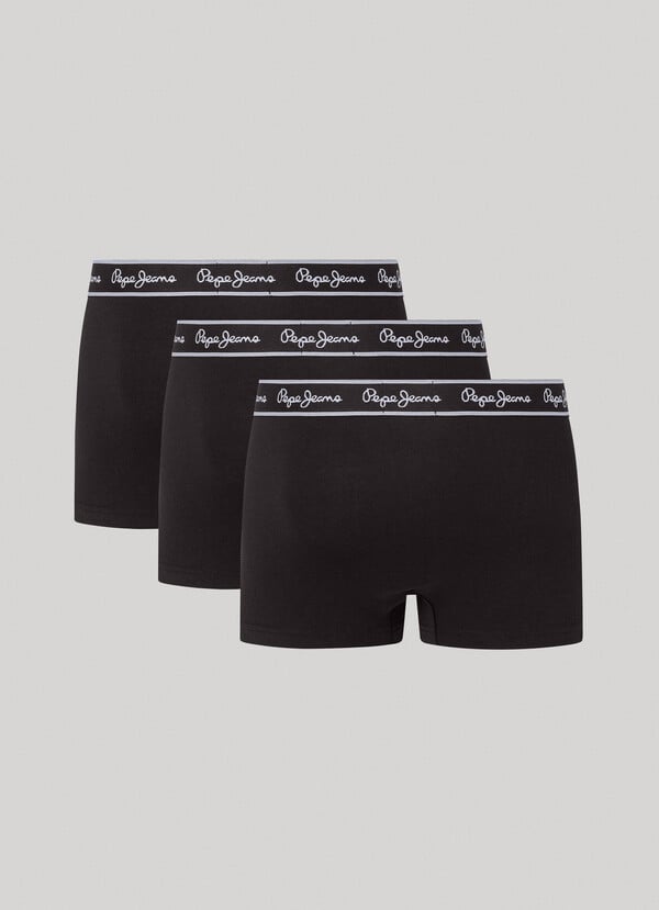 Pepe Jeans 3pack bóxers algodón elástico Ahorra y exporta