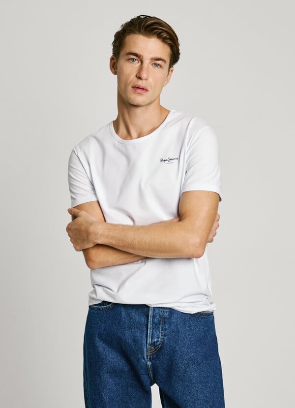 Pepe Jeans 2pack camisetas algodón elástico Precios de Black Friday