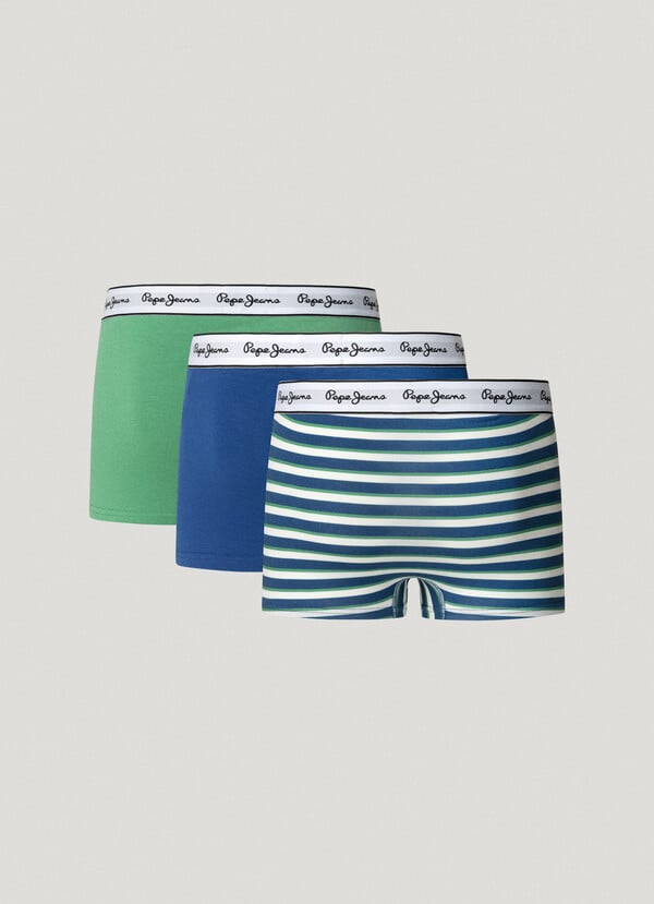 Pepe Jeans 3pack bóxers algodón elástico En oferta