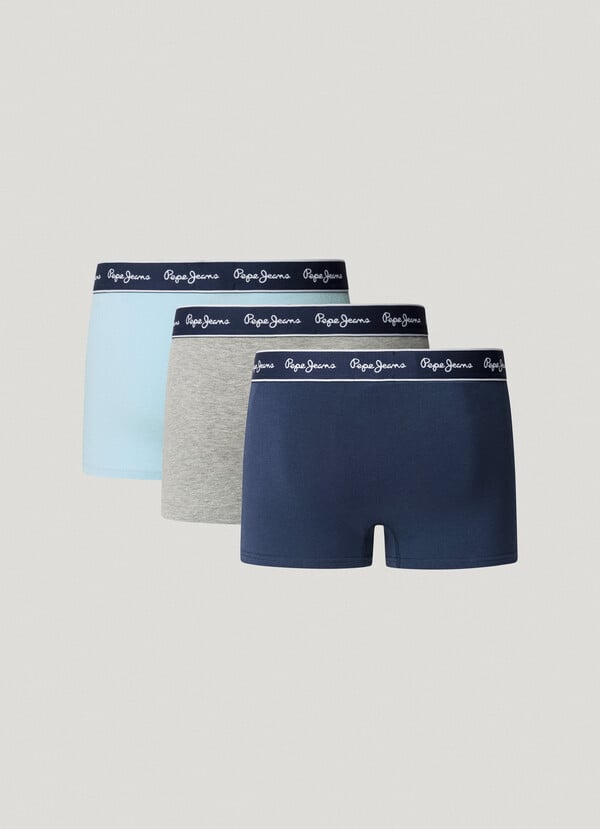 Pepe Jeans 3pack bóxers algodón elástico Libre de impuestos