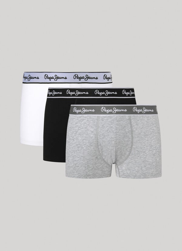 Pepe Jeans 3pack bóxers algodón elástico Descuentos del mes