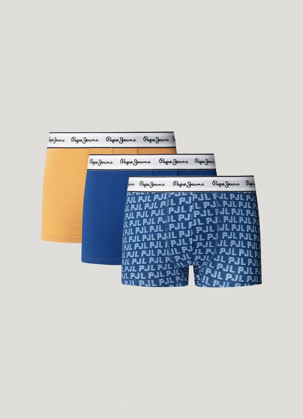 Pepe Jeans 3pack bóxers algodón elástico Oferta exclusiva