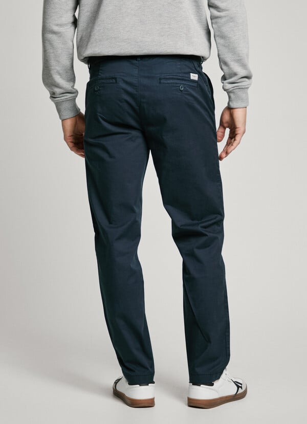 Pepe Jeans pantalón chino popelín fit slim Ofertas de temporada