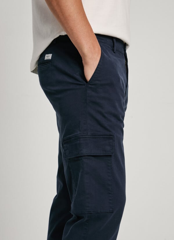 Pepe Jeans pantalón cargo fit slim Grandes ahorros