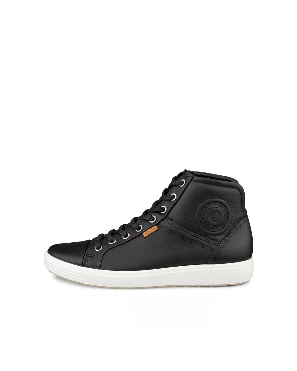 Ecco Zapatillas altas de piel ECCO® Soft 7 para mujer