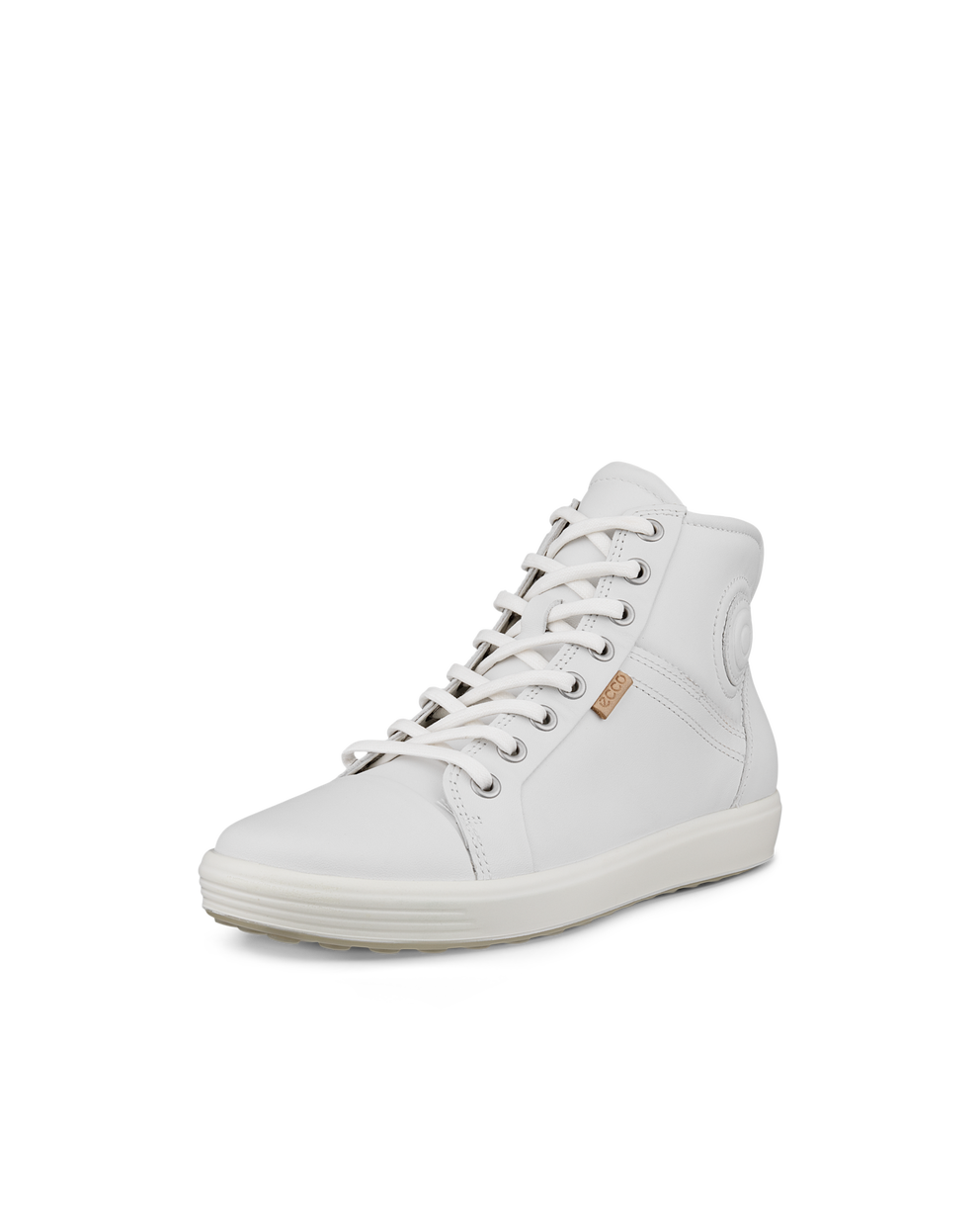 Ecco Zapatillas altas de piel ECCO® Soft 7 para mujer Oferta especial de fábrica