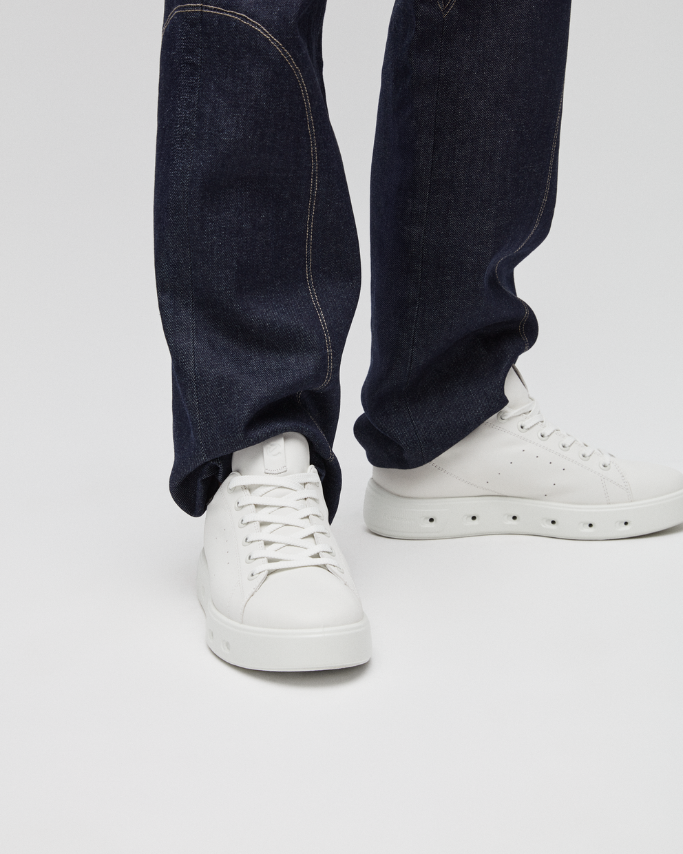 Ecco Zapatillas de piel Gore-Tex ECCO® Street 720 para mujer Rebajas de fin de temporada