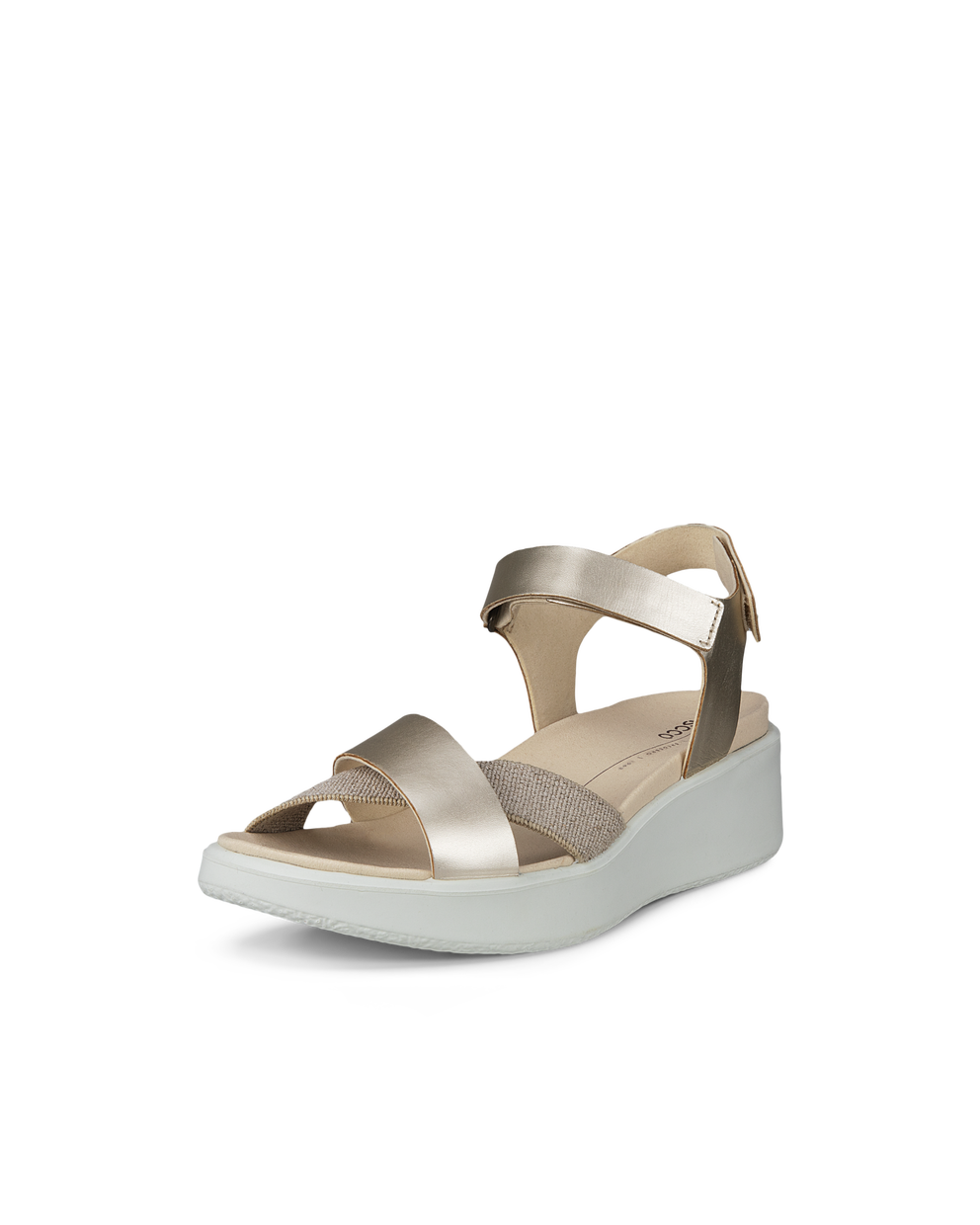 Ecco Sandalias de piel con cuña ECCO® Flowt Wedge LX para mujer Rebajas de fin de temporada