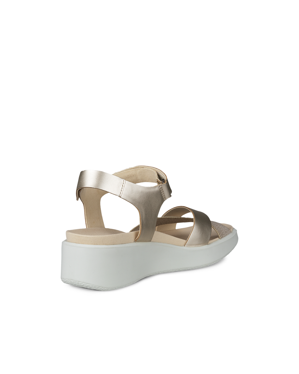 Ecco Sandalias de piel con cuña ECCO® Flowt Wedge LX para mujer Rebajas de fin de temporada