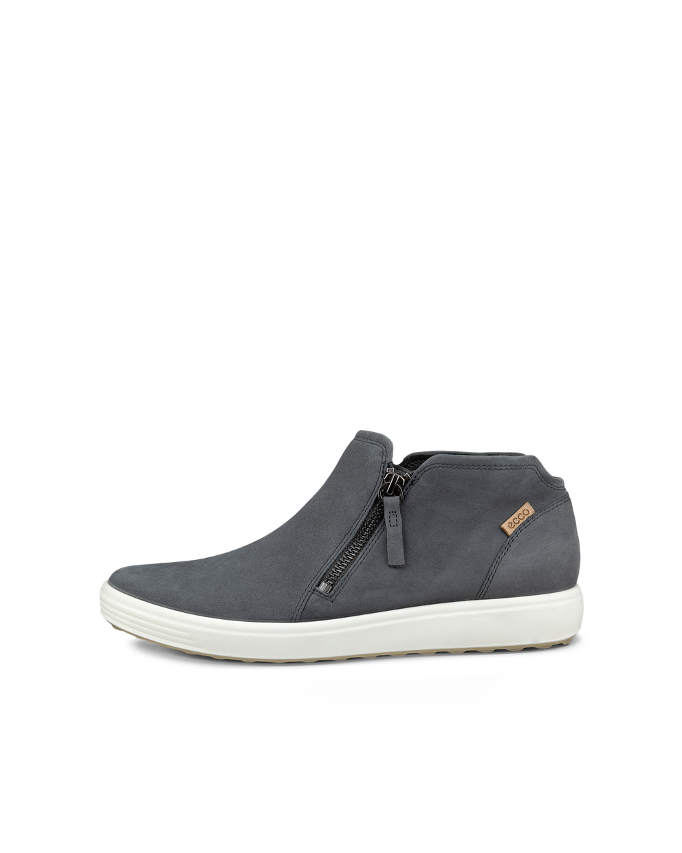 Ecco Botas de caña media de nobuk ECCO® Soft 7 para mujer