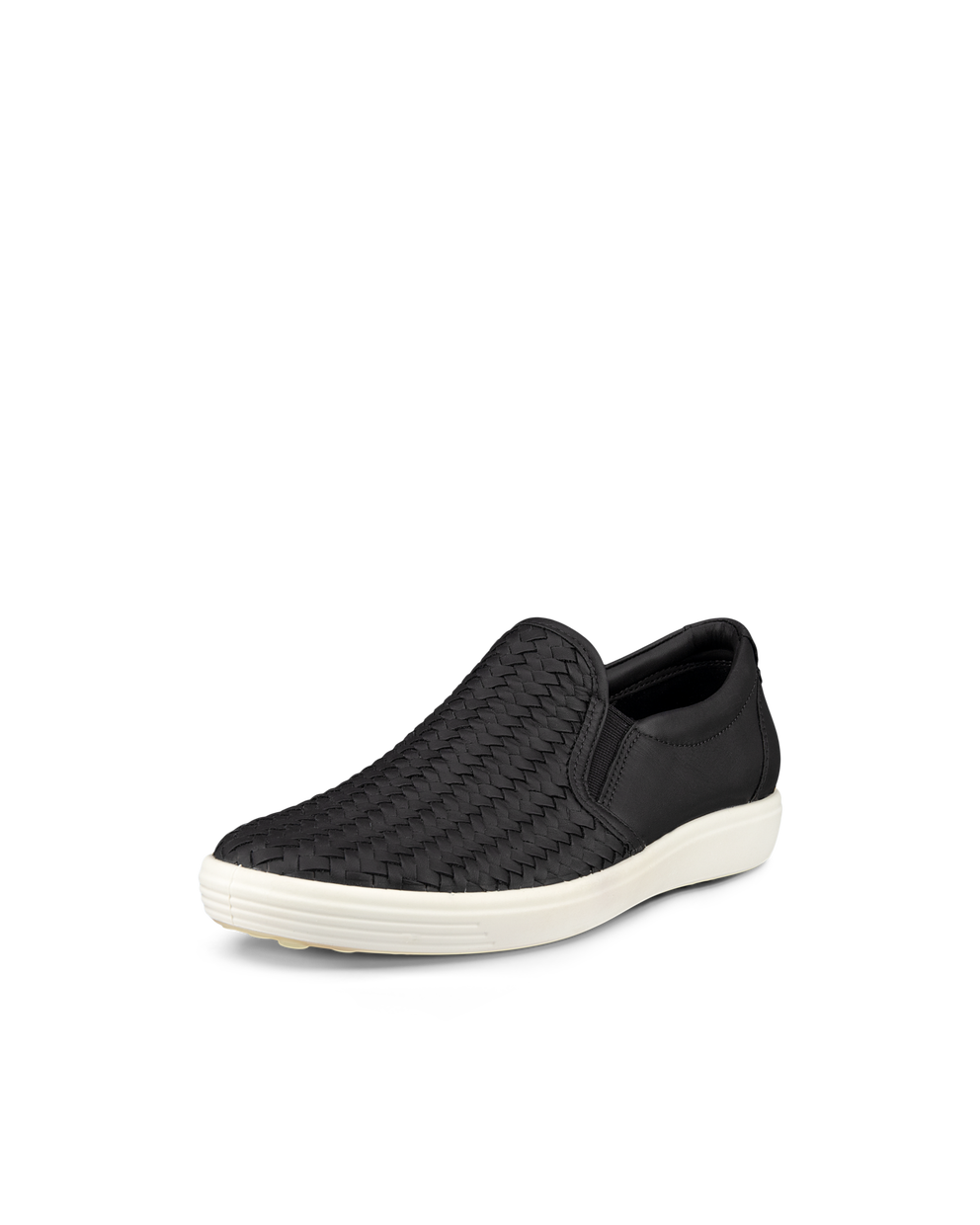 Ecco Zapatillas de piel sin cordones ECCO® Soft 7 para mujer Rebajas de fábrica