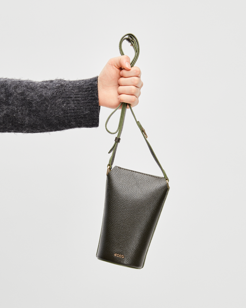 Ecco Bolso bandolera de piel ECCO® Pot Precio de fábrica