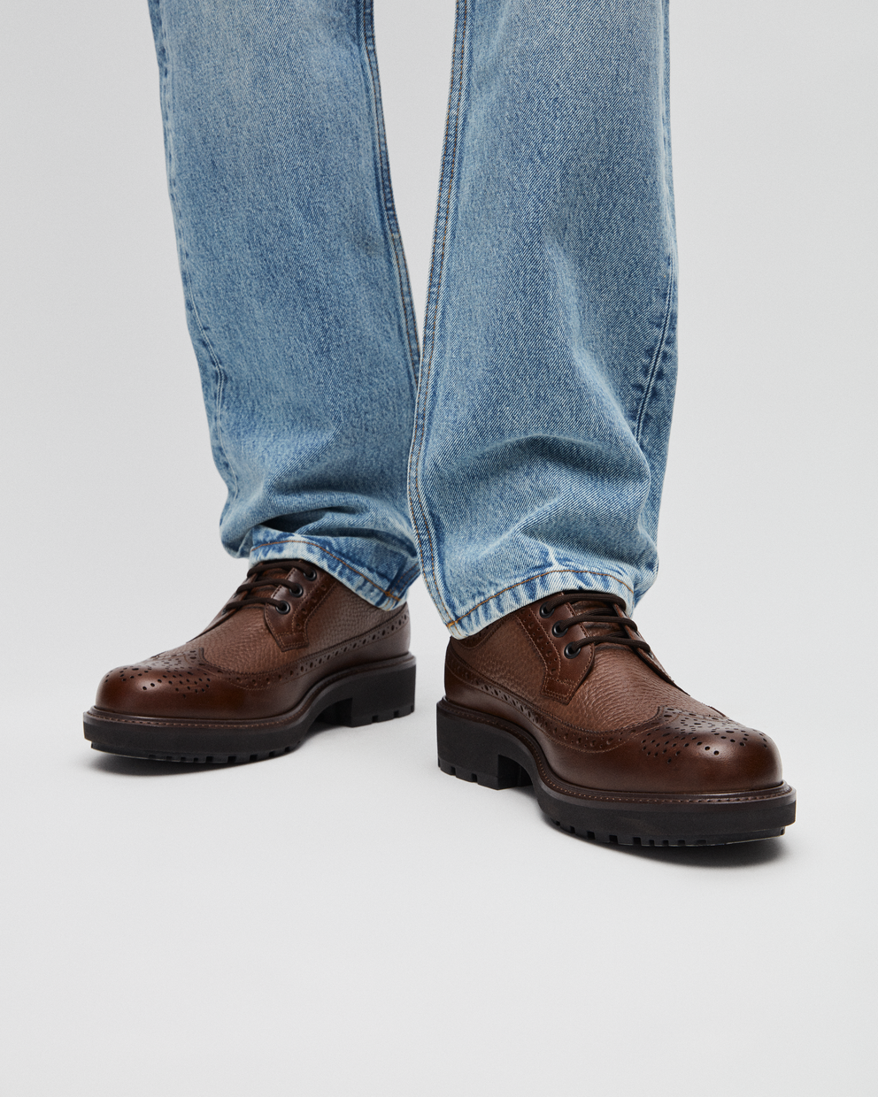 Ecco Zapatos brogue de piel ECCO® Metropole Oslo para hombre Oferta especial de fábrica